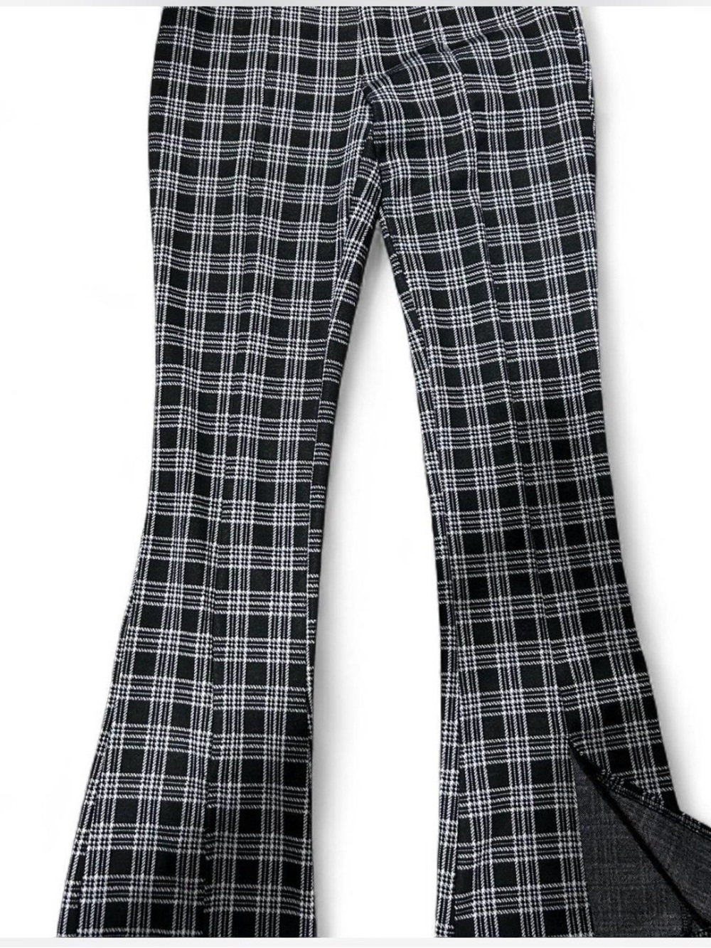 Urban Renewal Black and White Plaid Pants